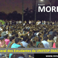 ASSEMBLEIA GERAL DE ESTUDANTES DA UNIFESP APROVA MANUTENÇÃO DA GREVE GERAL DOS ESTUDANTES!